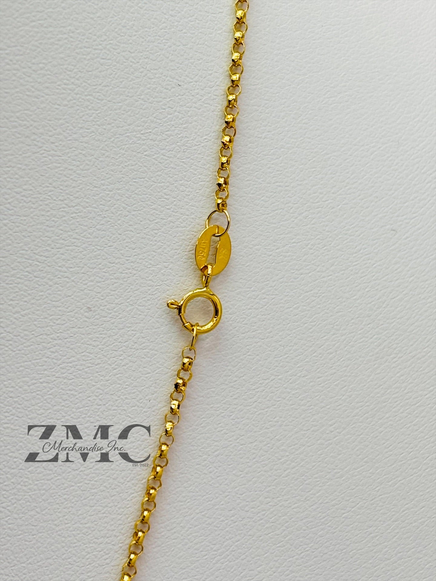 18K Gold Two-Tone Heart Necklace