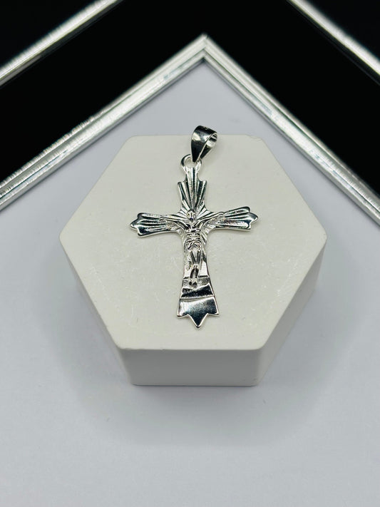 S925 Silver Cross Pendant