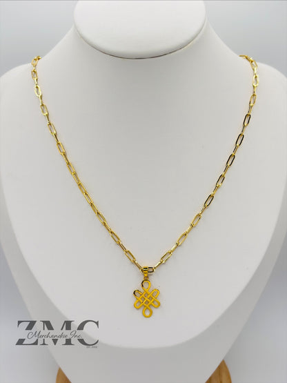 18K Gold Lucky Mystic Necklace