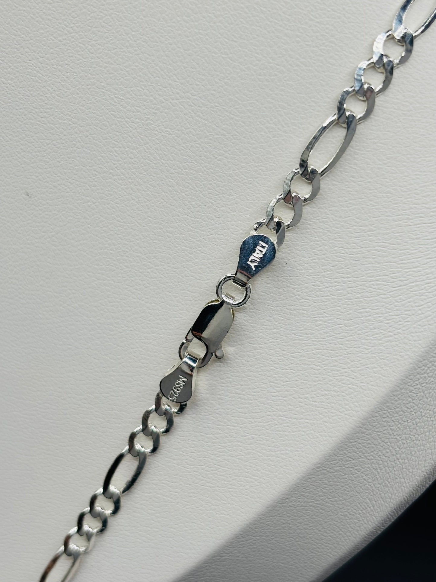 S925 Silver Figaro Chain