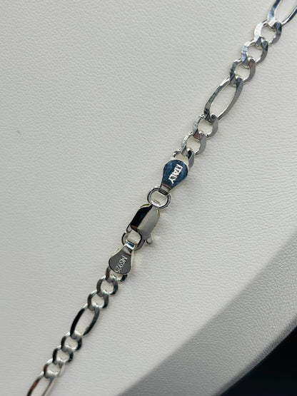 S925 Silver Figaro Chain