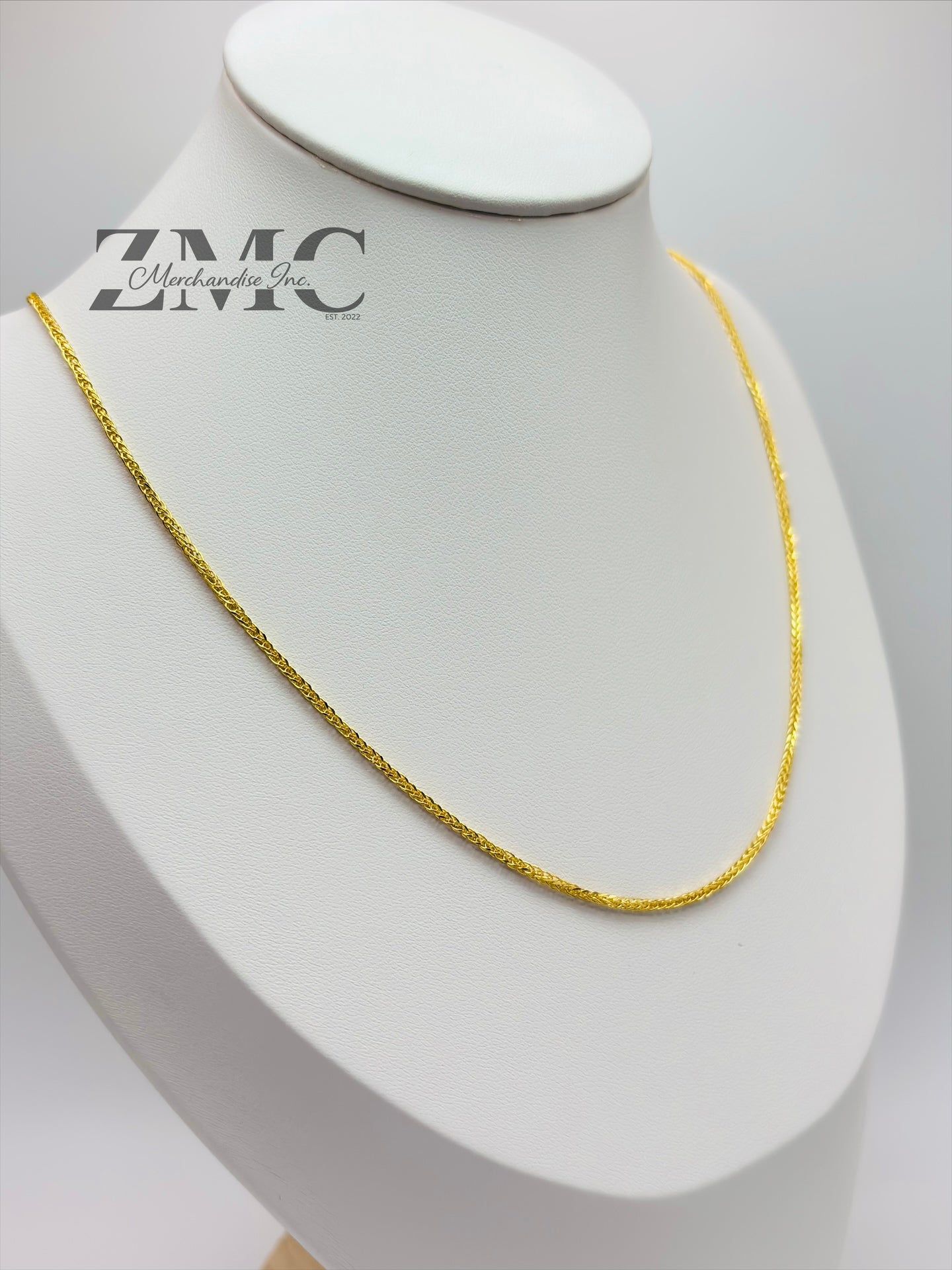 18K Gold Foxtail Chain