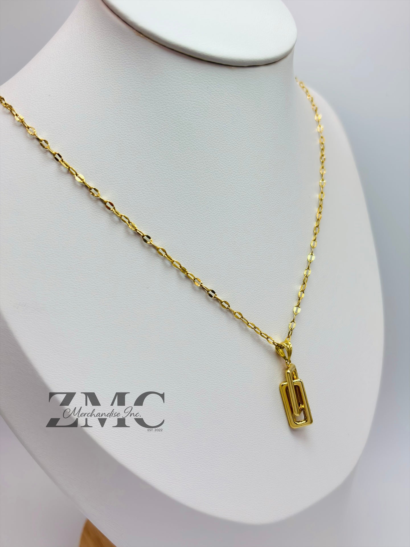 18K Gold Boteg*a Necklace
