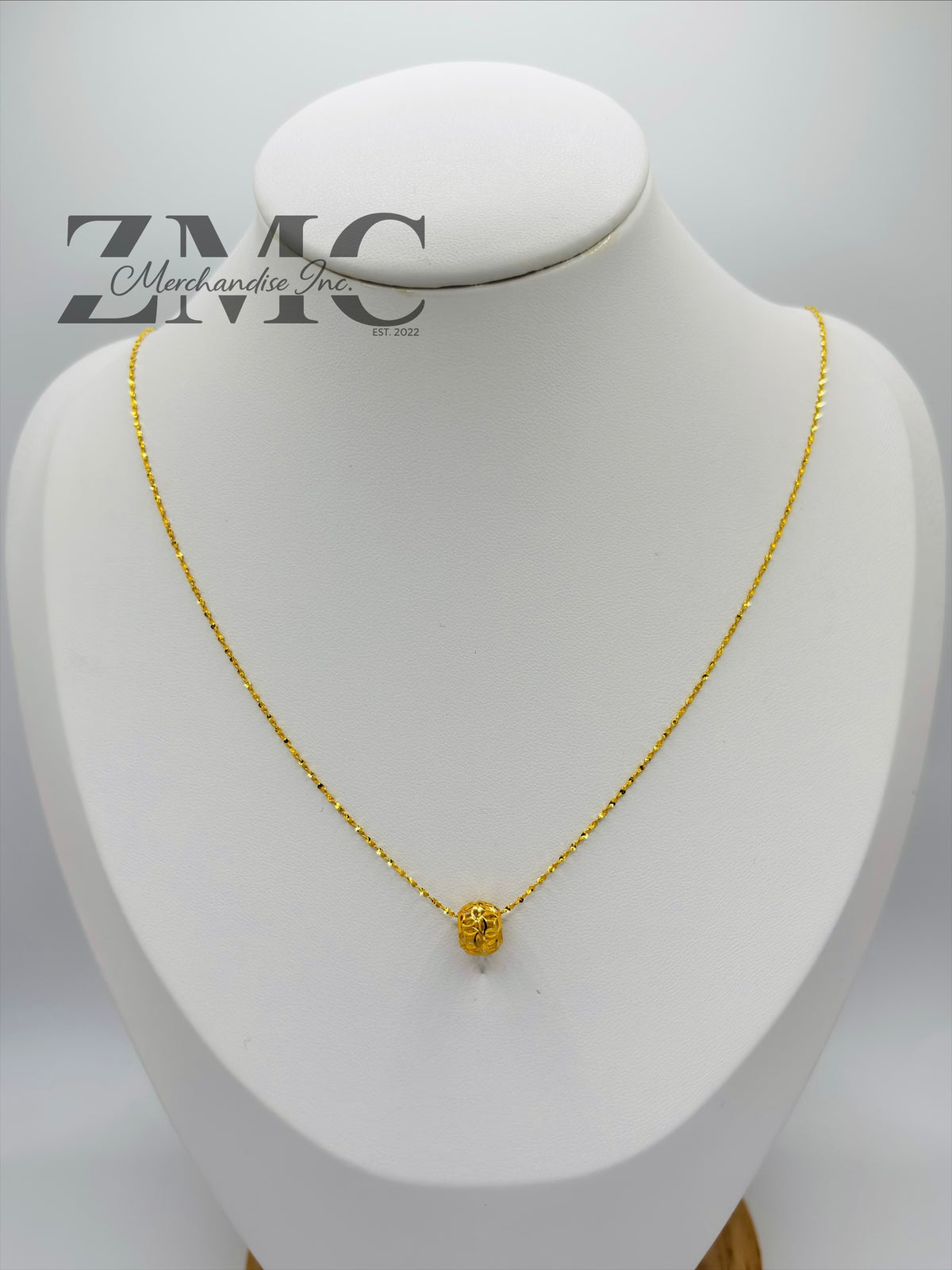 18K Gold Money Cather Necklace