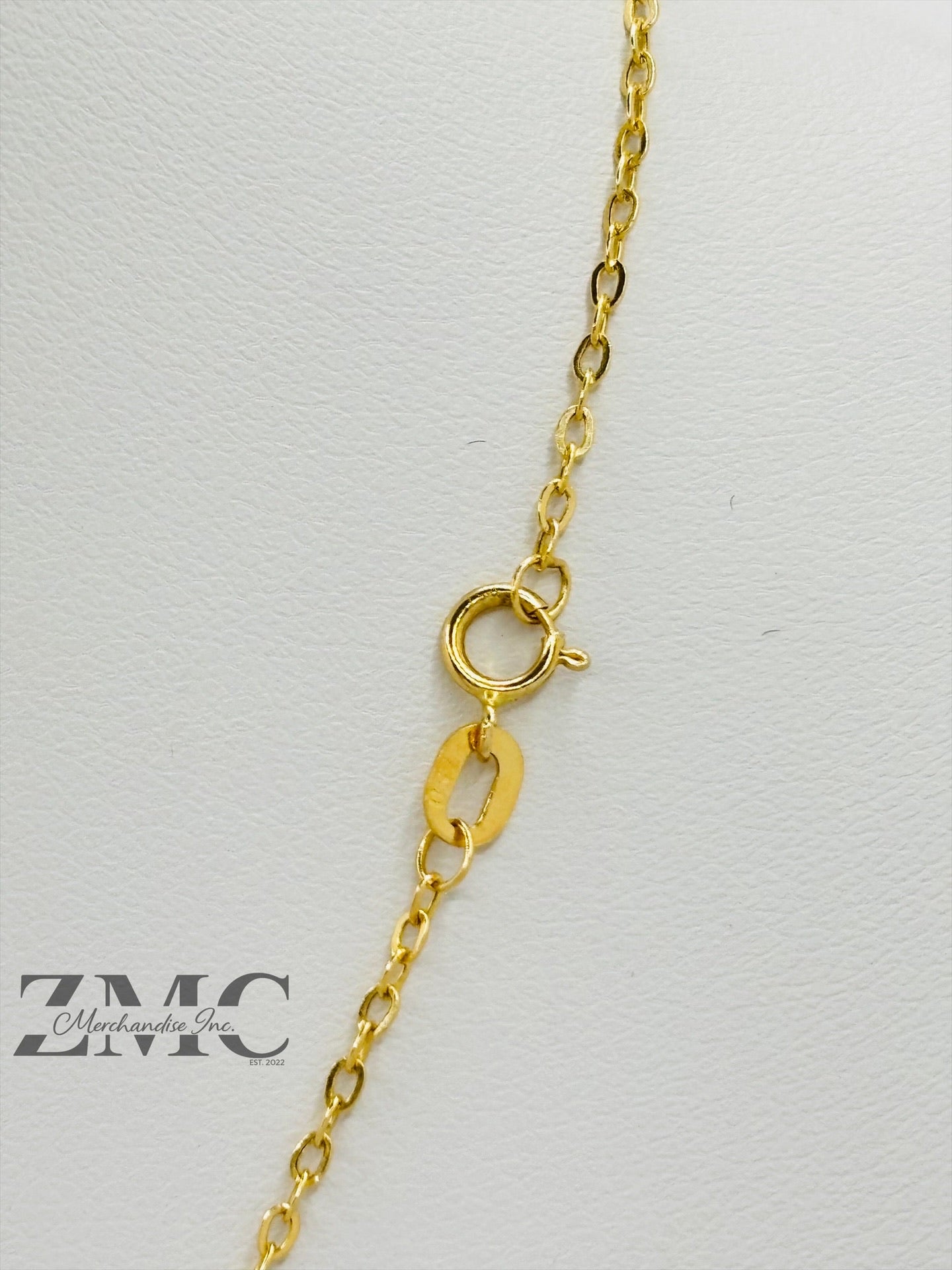 18K Gold Cross Necklace
