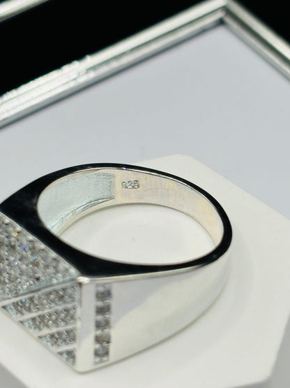 S925 Silver Stone Ring