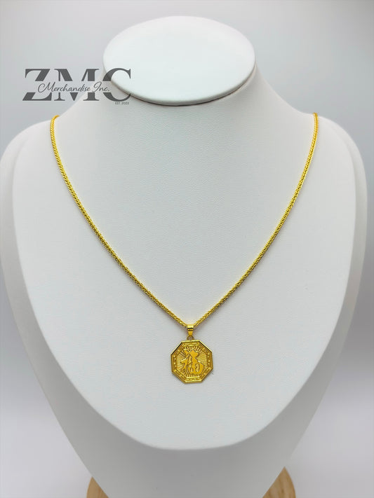 18K Gold Lucky Necklace
