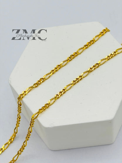 18K Gold Figaro Chain