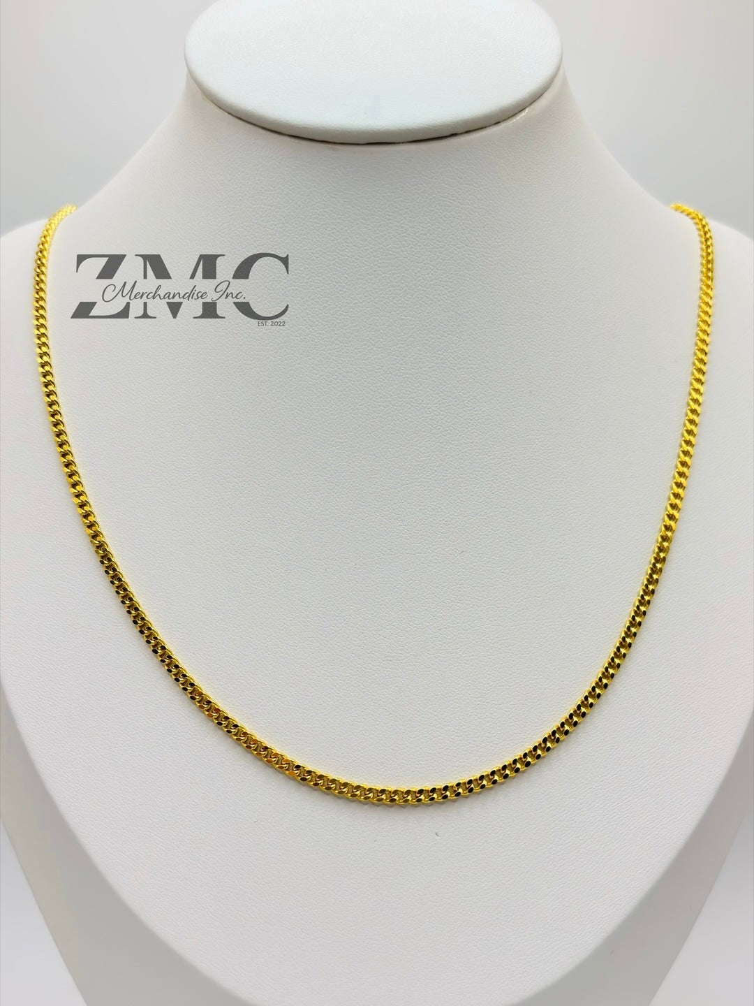 18K Gold Curb Chain