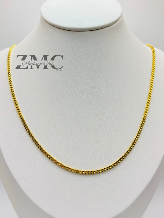 18K Gold Curb Chain