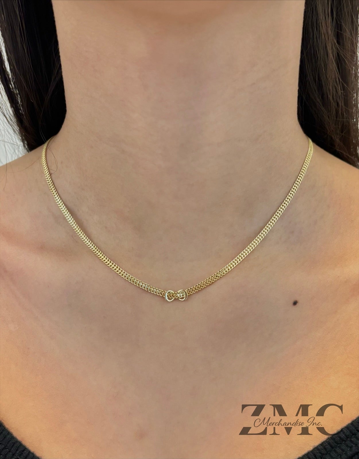 K18 Japan Gold Heartbizz with Infinite Chain/Necklace