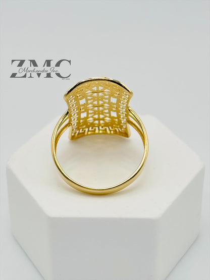 18K Gold Power Ring