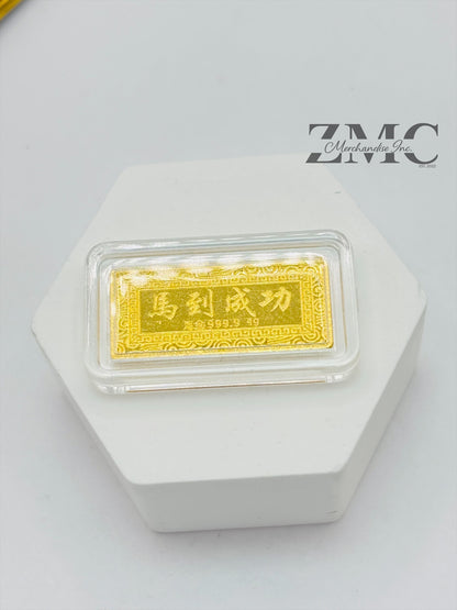 24K Gold Bar 1 gram with Certificate