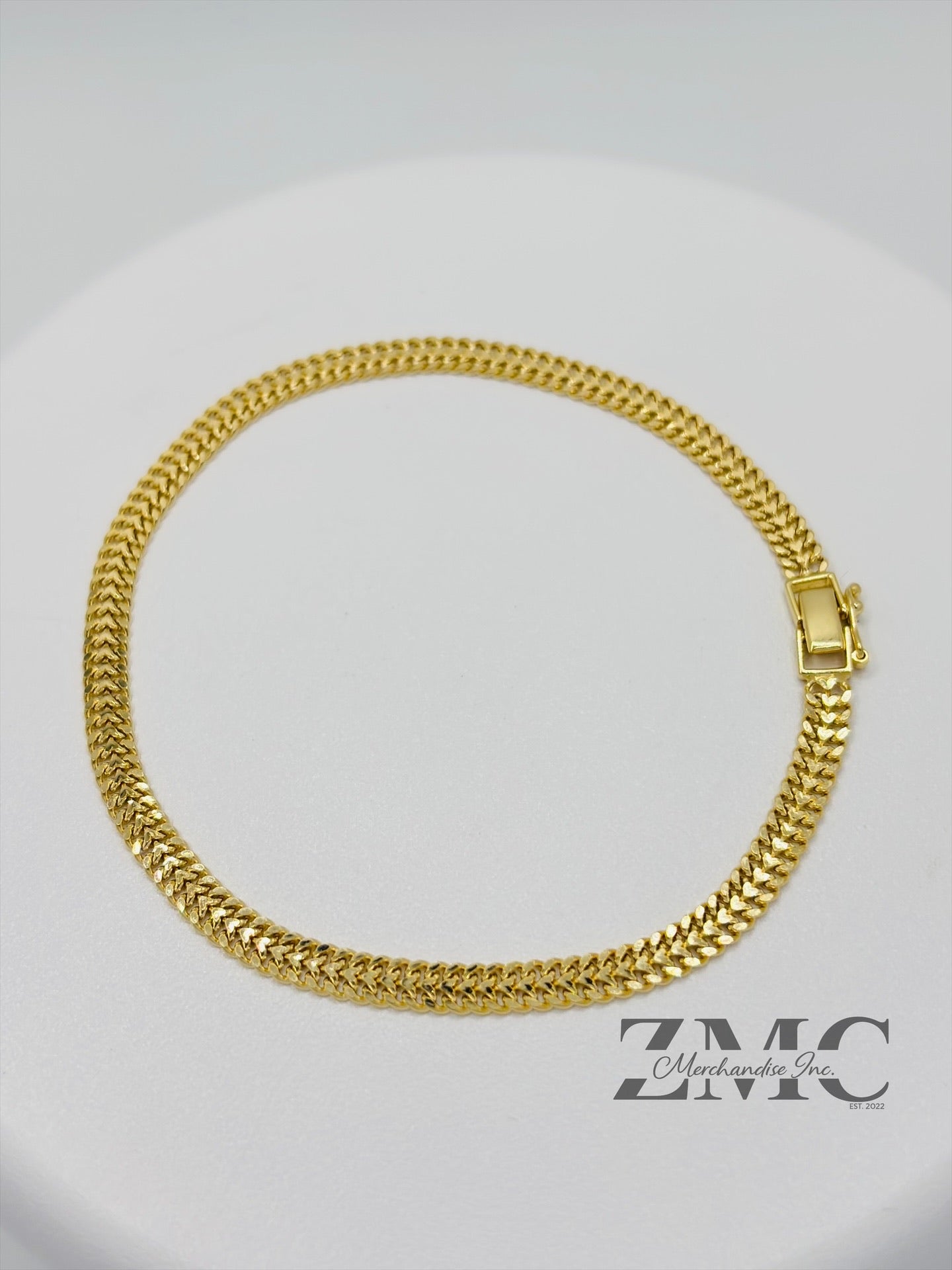18K Gold Heartbiz Braclet