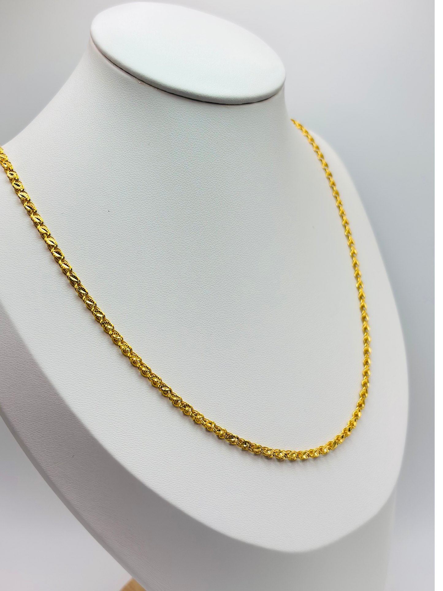 18K Gold Link Chain
