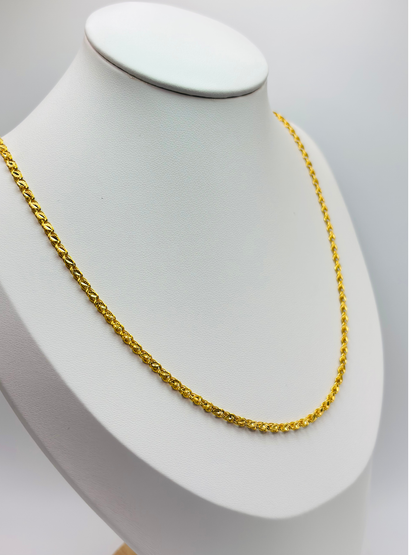 18K Gold Link Chain