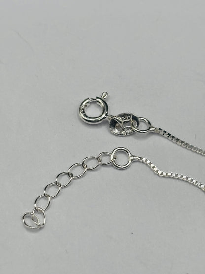 S925 Silver Heart Butterfly Anklet