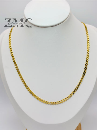 18K Gold M Chain/Necklace