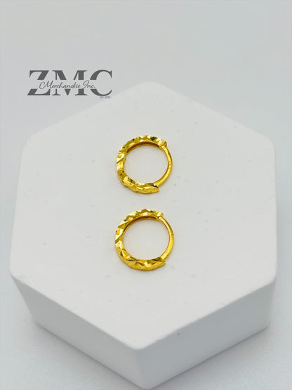 18K Gold Ear Cuff Earrings