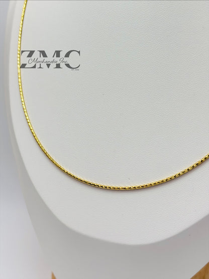 18k Gold Omega Chain