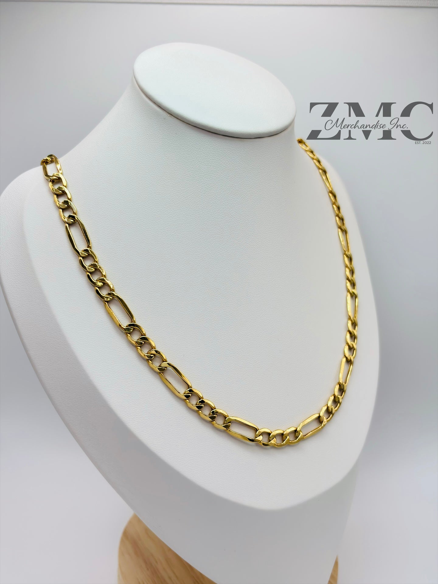 18K Gold Figaro Chain
