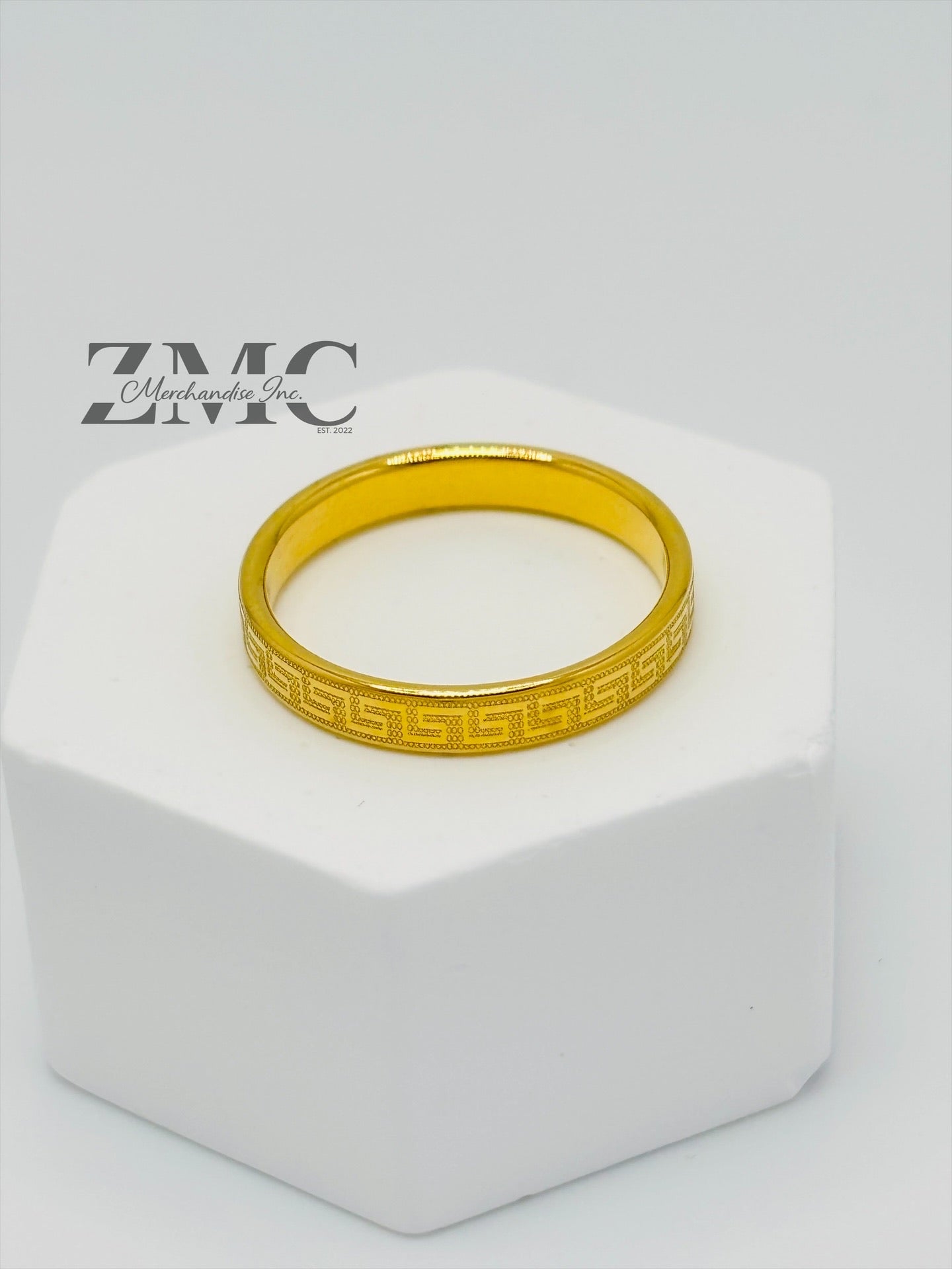 18K Gold Ver Couple Ring