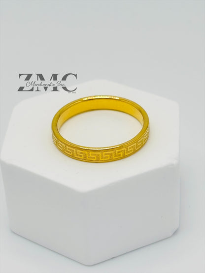 18K Gold Ver Couple Ring