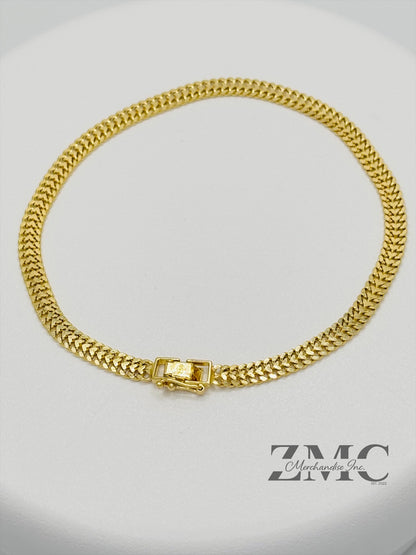 18K Gold Heartbiz Braclet