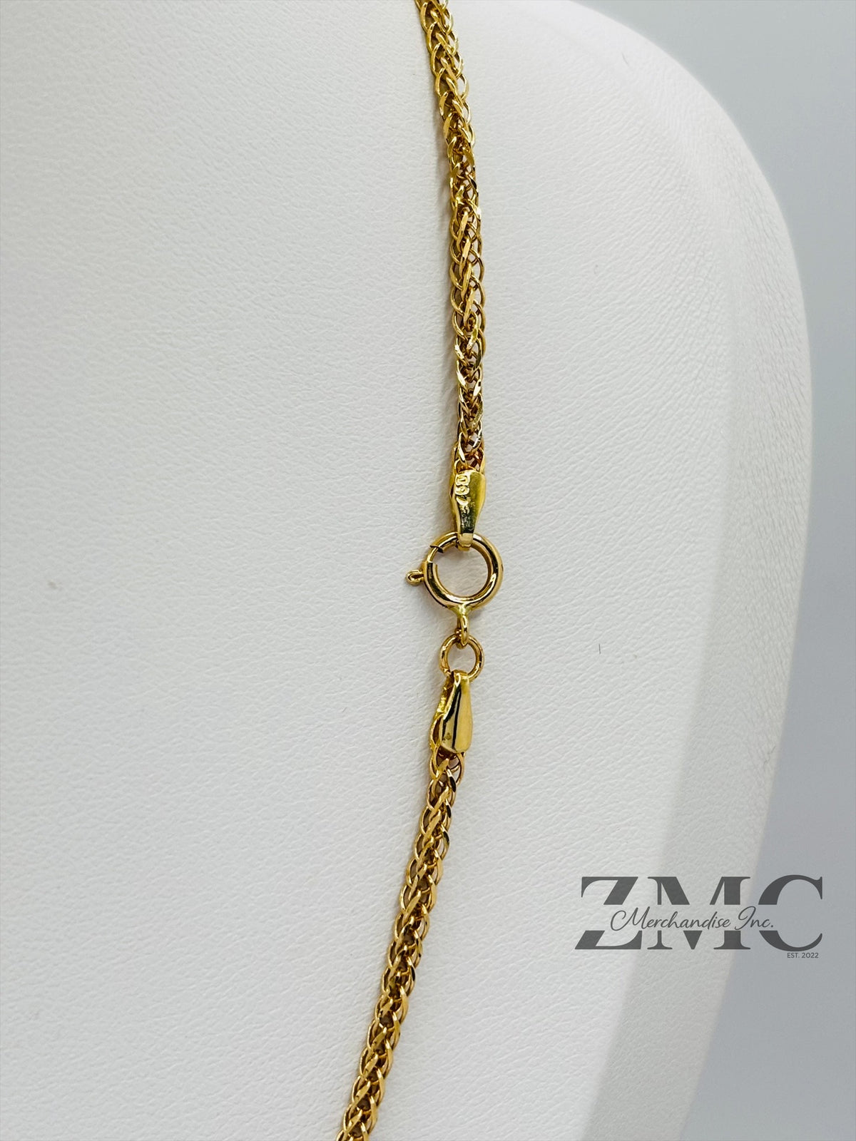 18K Gold Foxtail Chain