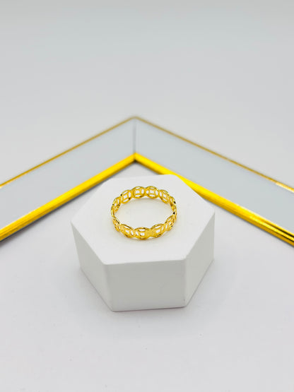 K18 Japan Money Catcher Ring
