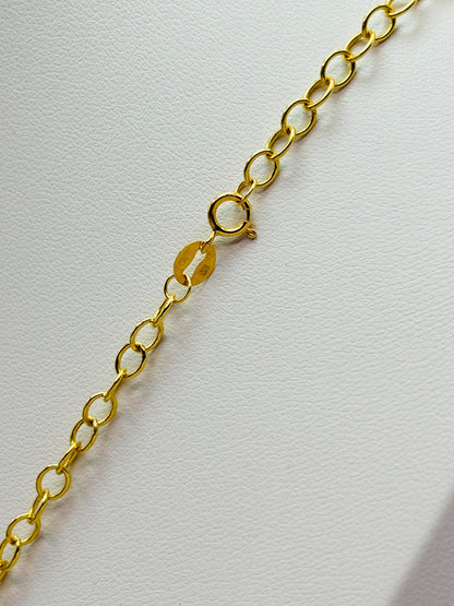 18K Gold Panther Necklace
