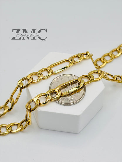 18K Gold Figaro Chain
