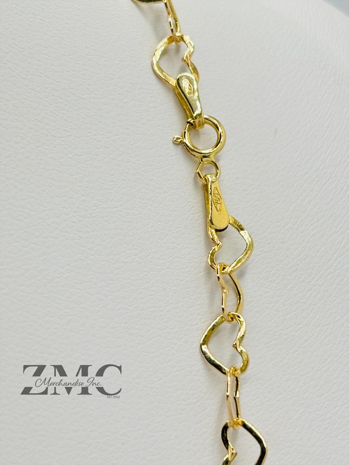 18K Gold Unlimited Heart Necklace