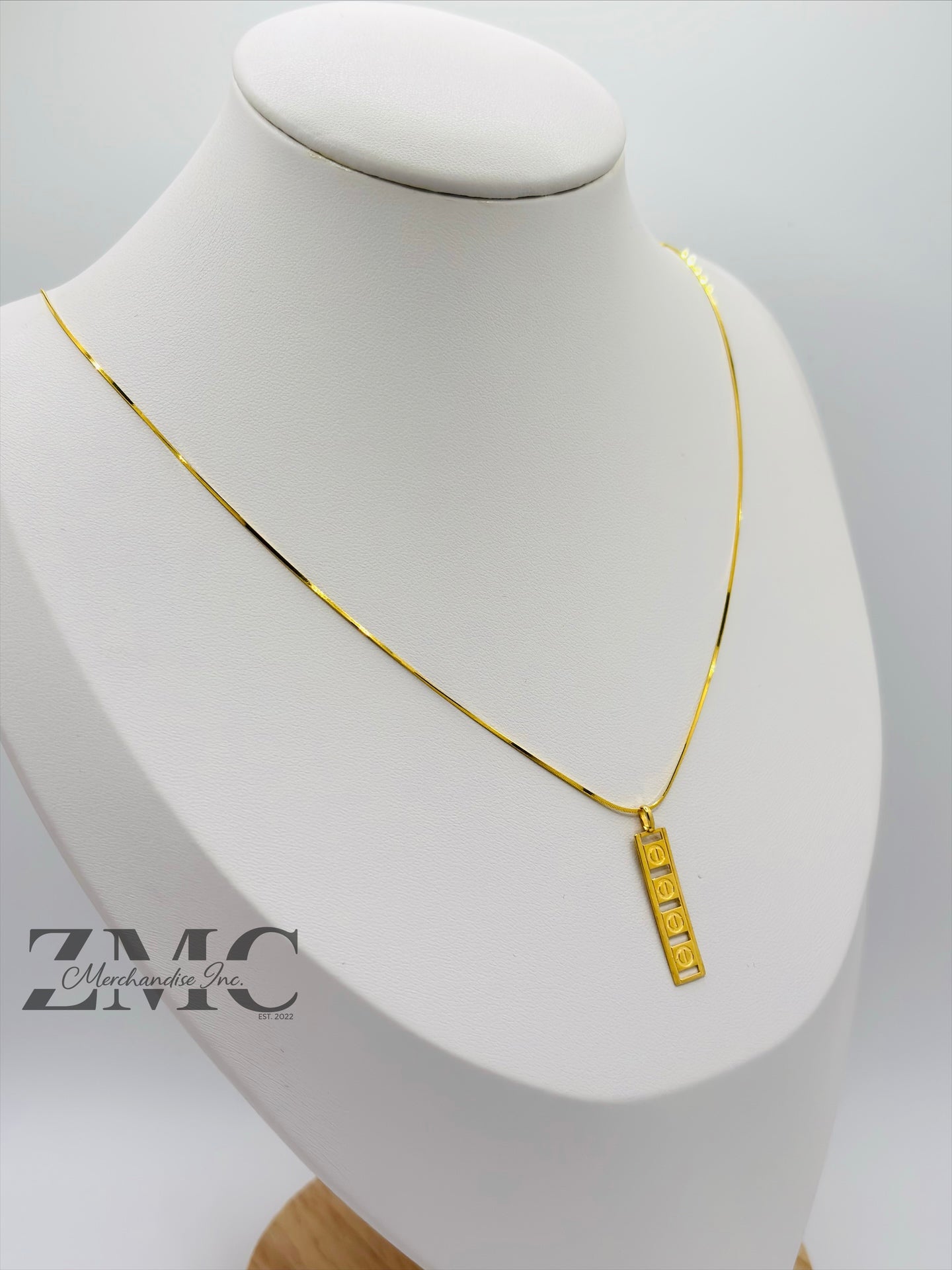 18K Gold Snake Necklace