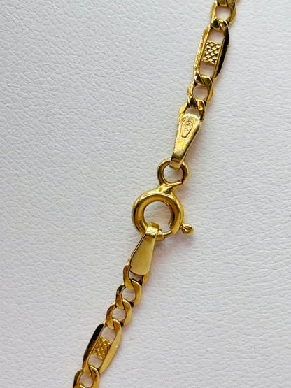 18K Gold Religious Necklace