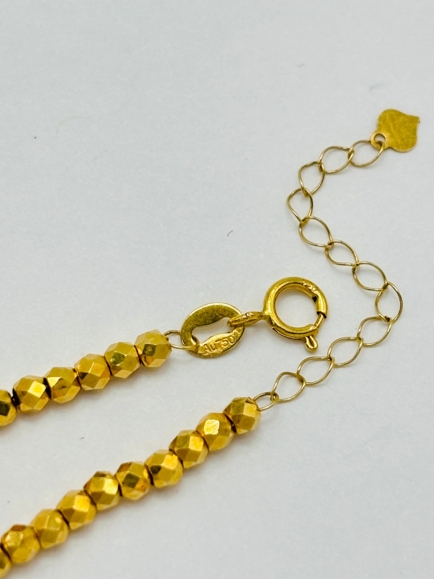 18K Gold Mirror Ball Bracelet