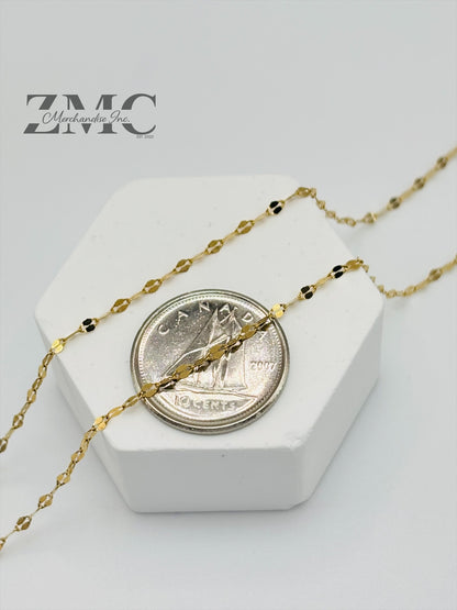 18K Gold Dancing Chain