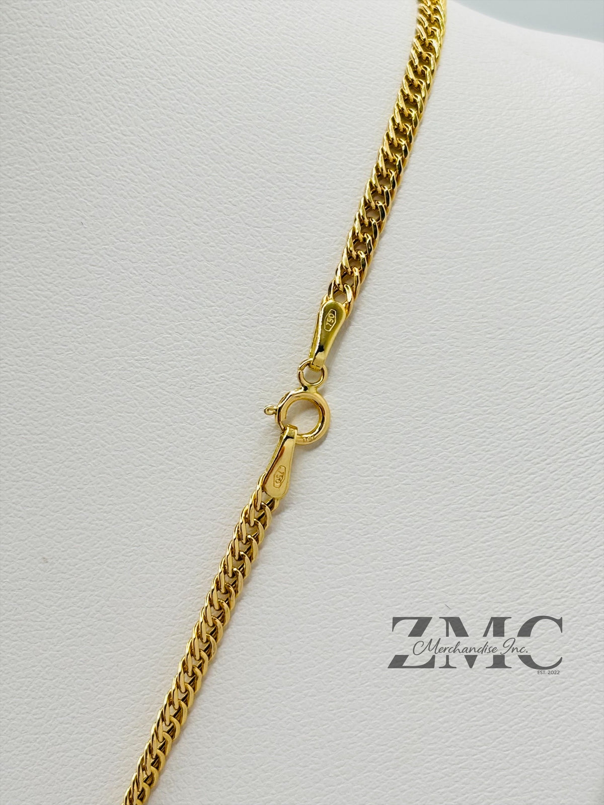 18K Gold Anchor Necklace