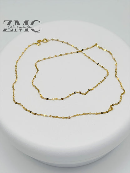 18K Gold Dancing Chain
