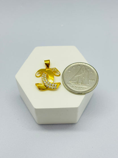 18K Gold Pendant
