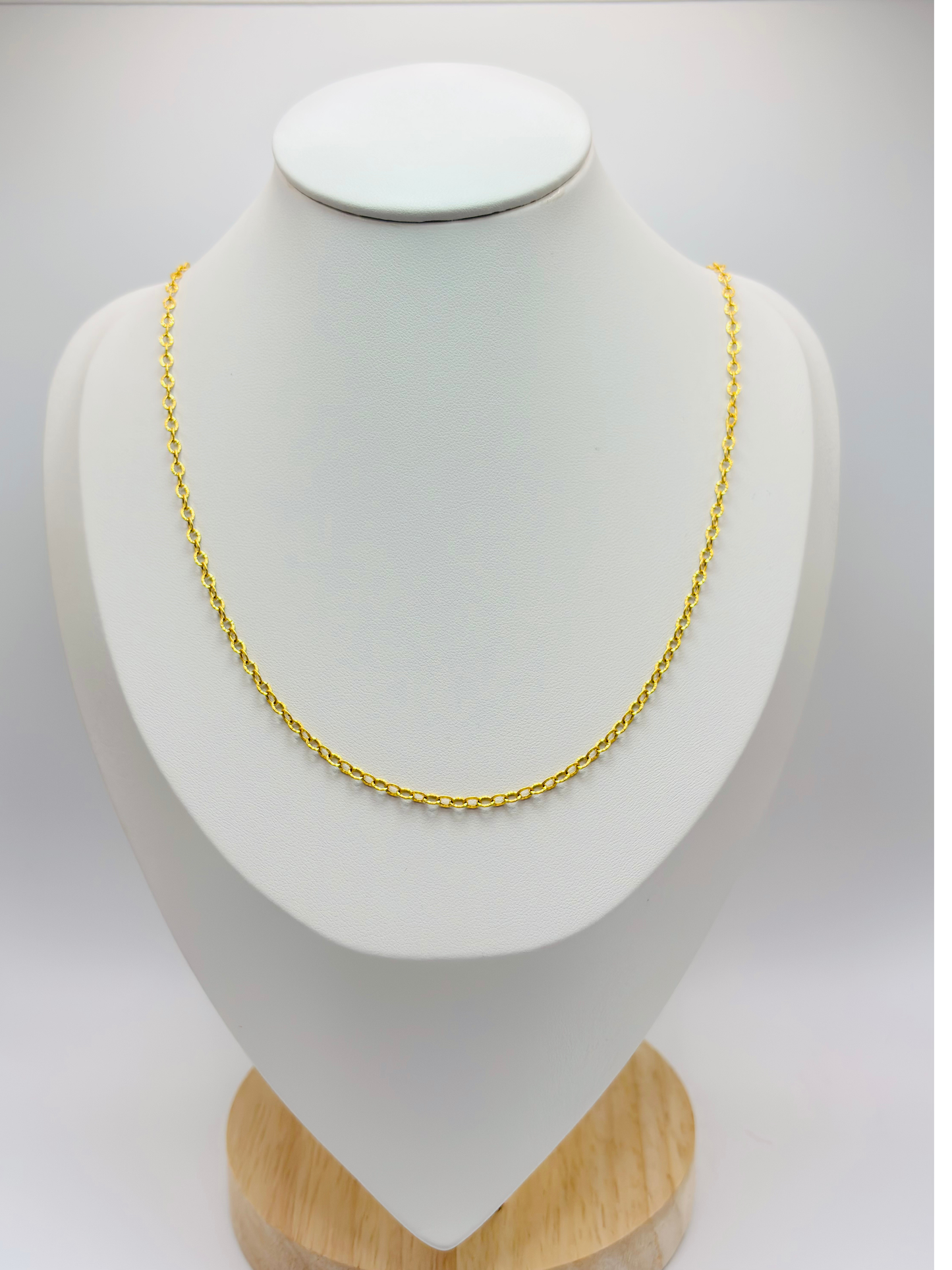 18K Gold Link Chain