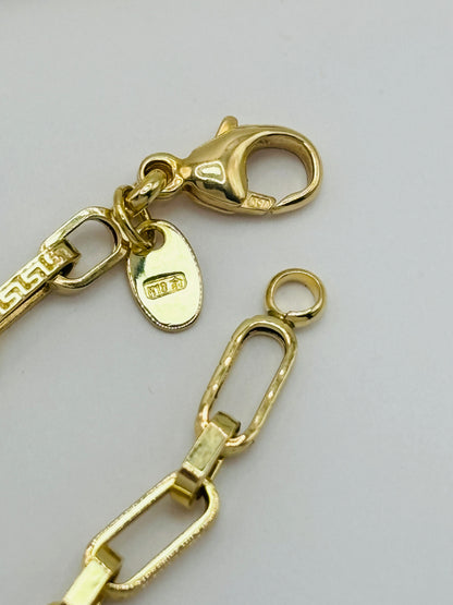 K18 Japan Gold F Paperclip