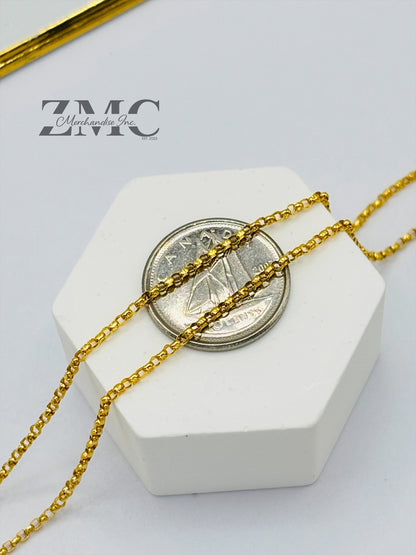 18K Gold Micro tauco Chain