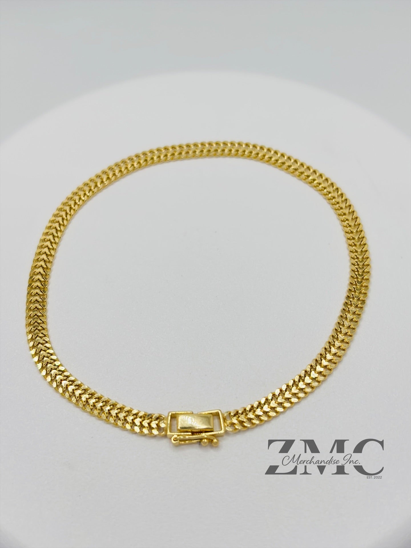 18K Gold Heartbiz Braclet
