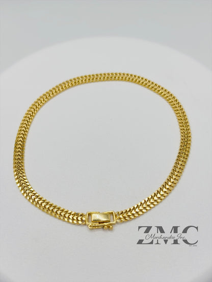 18K Gold Heartbiz Braclet
