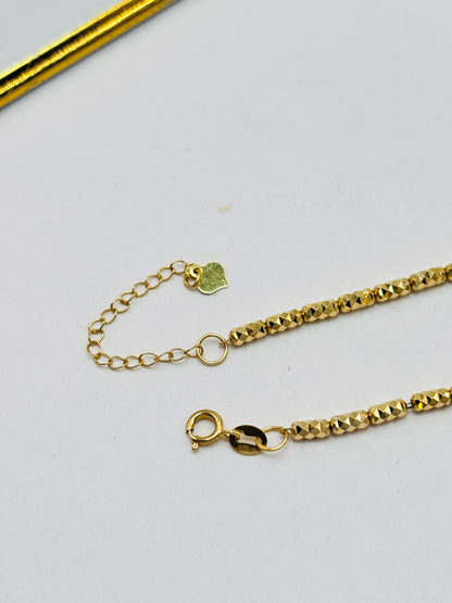 18K Gold Lucky Money Coin Bracelet