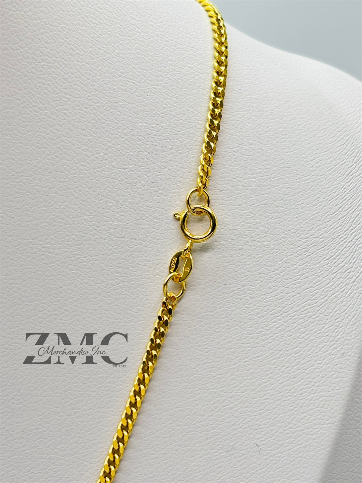 18K Gold Curb Chain