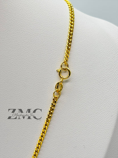 18K Gold Curb Chain