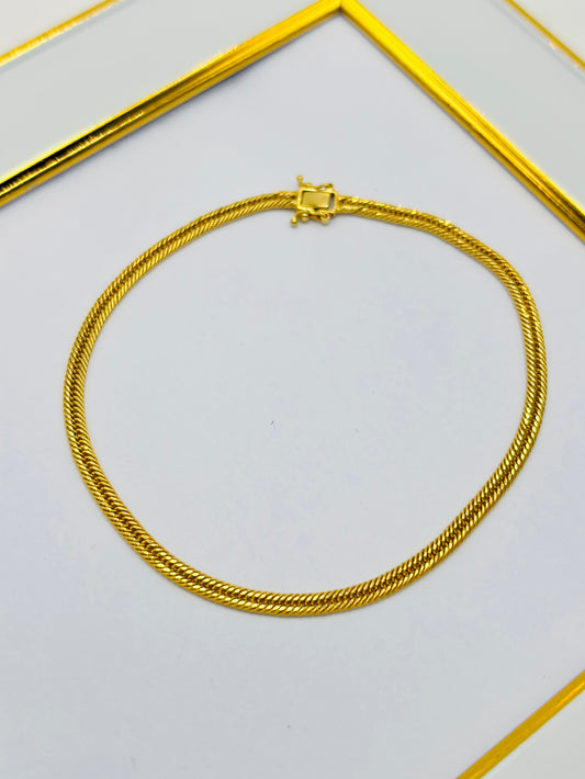 K18 Japan Gold Triple Lock 2.8mm