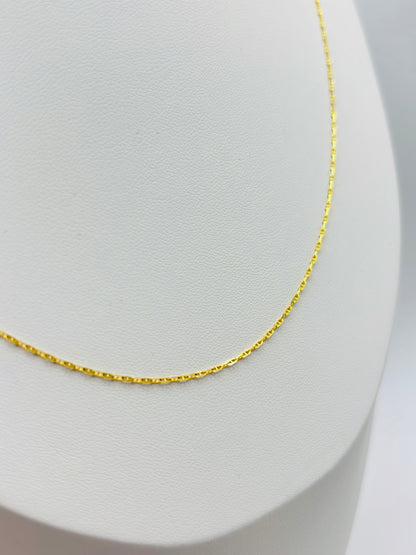 18K Gold G Chain